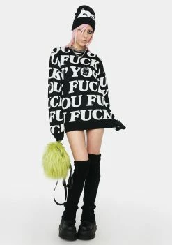 Hot Sale 👍 RIPNDIP Fuck You Knit Sweater 🔔 8 RIPNDIP Fuck You Knit Sweater