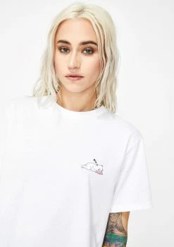 RIPNDIP Tops Ladies Man Graphic Tee