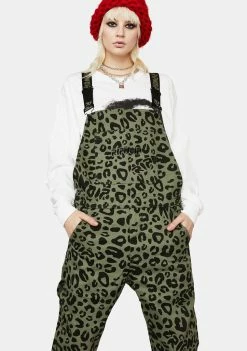 RIPNDIP Jumpsuits & Rompers Spotted Cotton Twill Overalls