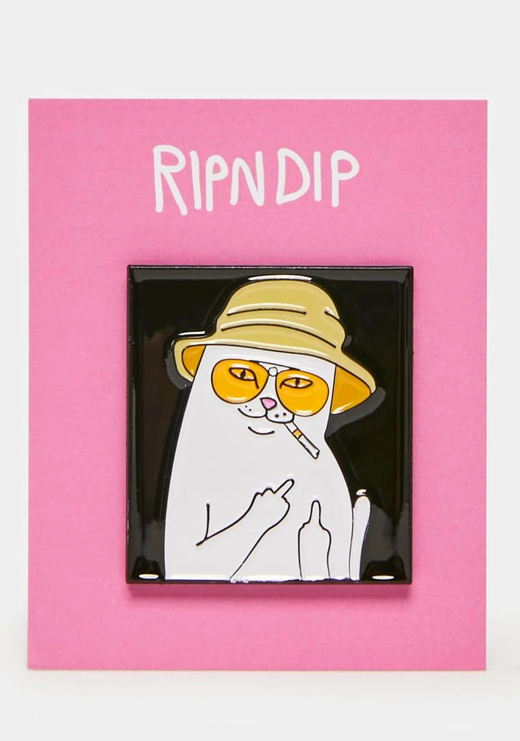 Wholesale ๐ฅฐ RIPNDIP Pins & Patches Nermal S. Thompson Pin ๐ 4 RIPNDIP Pins & Patches Nermal S. Thompson Pin