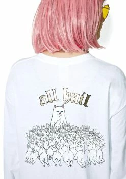 RIPNDIP Tops All Hail Long Sleeve