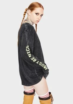 Cheap ๐ฅ RIPNDIP Tops Besties Long Sleeve Graphic Tee ๐ 9 RIPNDIP Tops Besties Long Sleeve Graphic Tee