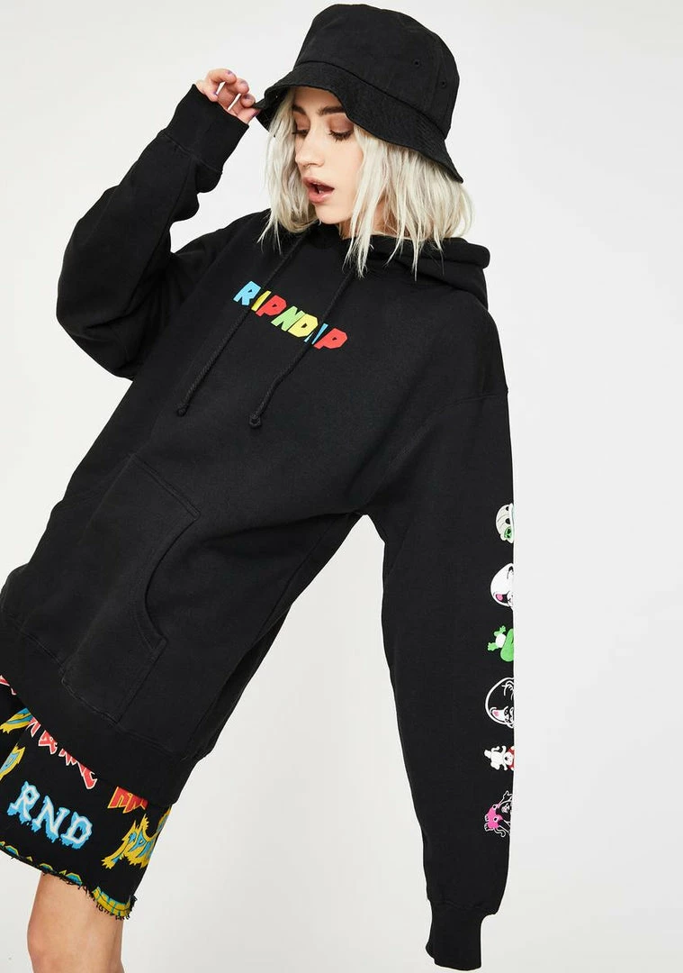 Coupon 🤩 RIPNDIP Tops Nermio Hoodie 🤩 4 RIPNDIP Tops Nermio Hoodie