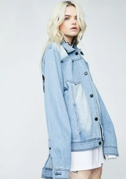 Top 10 π RIPNDIP Eat Me Denim Jacket Outerwear π 10 RIPNDIP Eat Me Denim Jacket Outerwear