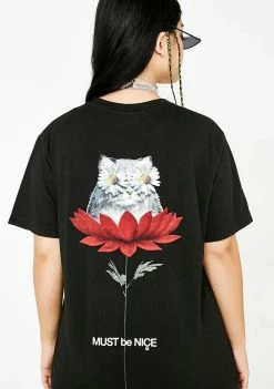 RIPNDIP Tops Midnight Daisy Do Tee