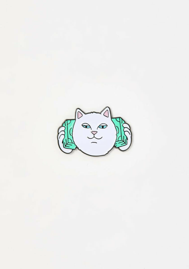 Buy ⭐ RIPNDIP Pins & Patches Money Talks Pin 🔥 4 RIPNDIP Pins & Patches Money Talks Pin