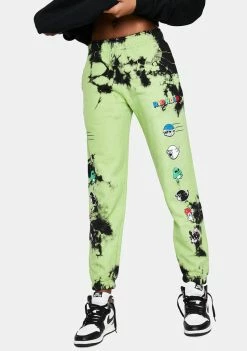 RIPNDIP Green Lightning Nermio Sweatpants Bottoms