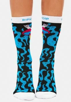 RIPNDIP Socks & Tights Psychedelic Socks