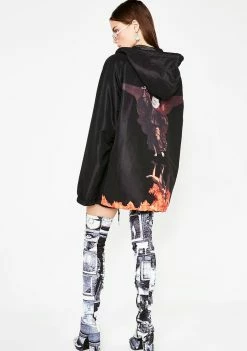 RIPNDIP Hell Pit Hooded Coach Jacket