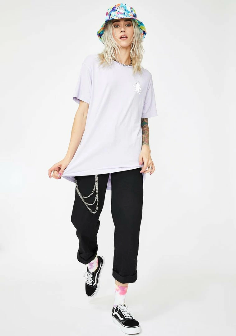 Outlet π― RIPNDIP Purple Halo Graphic Tee Tops π 5 RIPNDIP Purple Halo Graphic Tee Tops