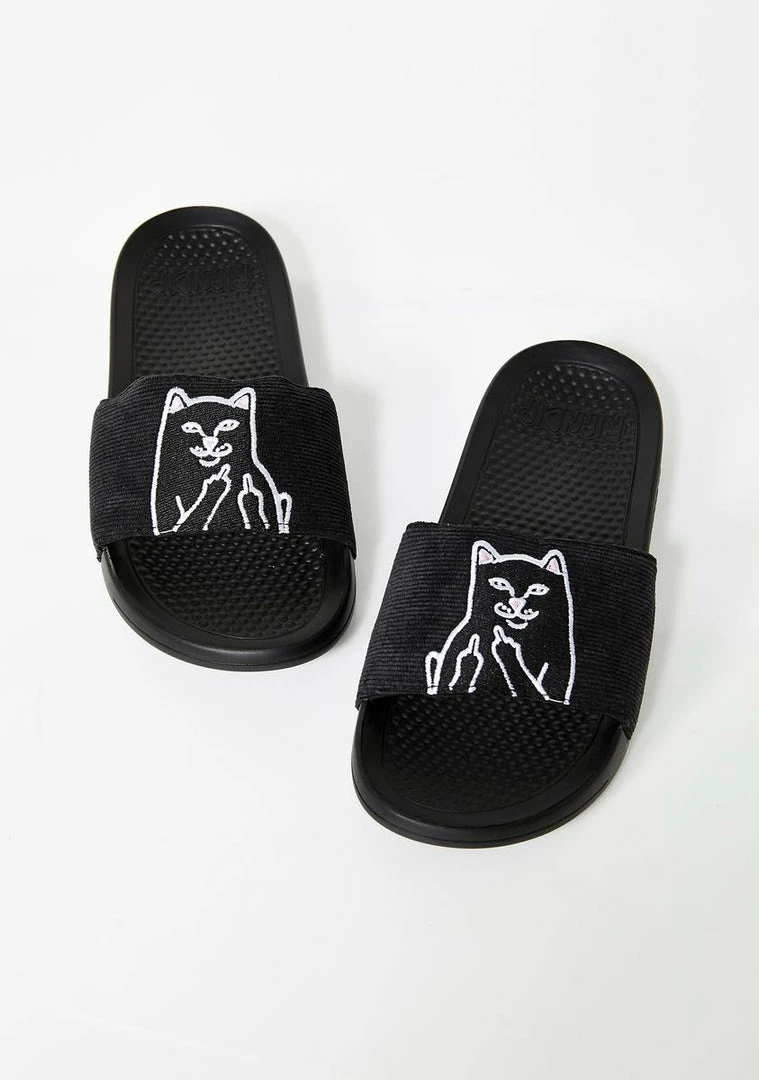 Best deal β€οΈ RIPNDIP π©΄ Sandals Lord Nermal Cord Slides π 4 RIPNDIP Sandals Lord Nermal Cord Slides