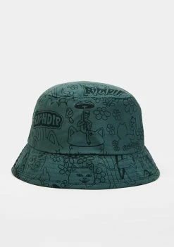 RIPNDIP Hats Scribble Bucket Hat