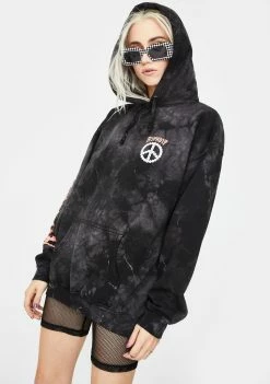 RIPNDIP Tops Expressions Acid Wash Hoodie