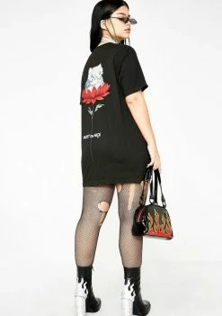 RIPNDIP Tops Midnight Daisy Do Tee