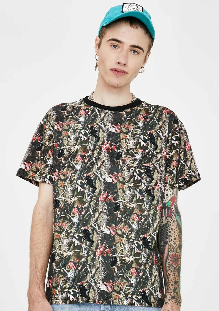 Deals ⌛ RIPNDIP Nerm N' Jerm Tree Camo Pocket Tee Tops 🛒 3 RIPNDIP Nerm N' Jerm Tree Camo Pocket Tee Tops