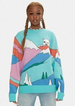 RIPNDIP Kiss The Sky Knit Sweater Tops