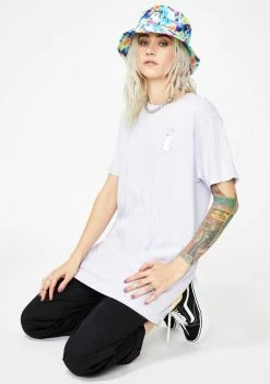 Outlet π― RIPNDIP Purple Halo Graphic Tee Tops π 9 RIPNDIP Purple Halo Graphic Tee Tops