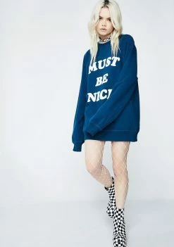 RIPNDIP Tops Must Be Nice Chill Out Crewneck Sweatshirt