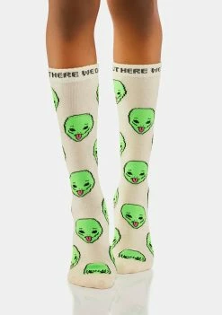 RIPNDIP We Out Here Alien Crew Socks Socks & Tights