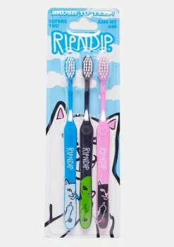 Bath Ripndip Character Toothbrush 3 Pack