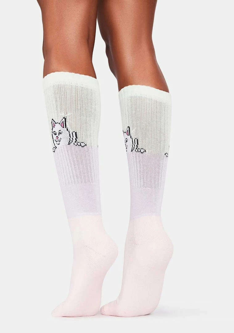 Discount ๐ RIPNDIP Peeking Nerm Crew ๐งฆ Socks ๐งฆ Socks & Tights ๐ฅฐ 5 RIPNDIP Peeking Nerm Crew Socks Socks & Tights