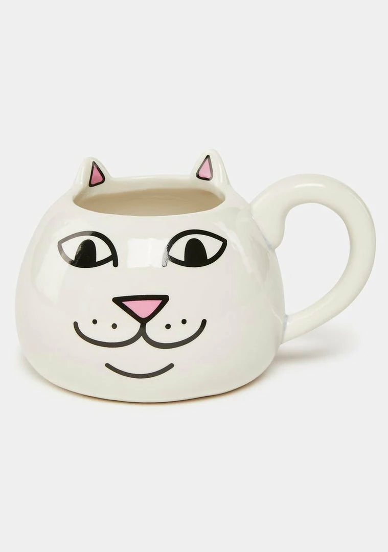Best Pirce ✔️ RIPNDIP Nermal Face Mug Mugs ❤️ 3 RIPNDIP Nermal Face Mug Mugs