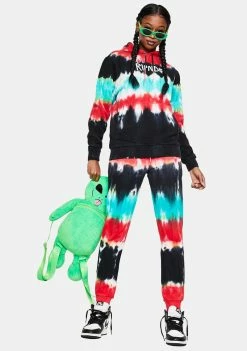 RIPNDIP Bottoms Tie Dye Peeking Nermal Sweatpants