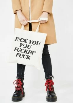 RIPNDIP Fucking Fuck Tote Bag