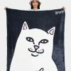 Buy ✔️ RIPNDIP Home Stuff Lord Nermal Throw Blanket ⌛ 1 RIPNDIP Home Stuff Lord Nermal Throw Blanket