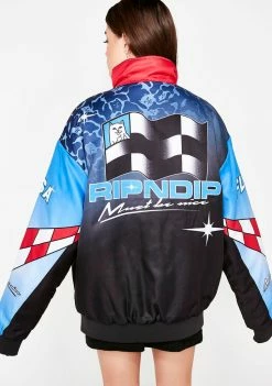 RIPNDIP Nascar Nerm Puffy Racing Jacket
