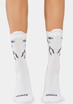 RIPNDIP Nerm Face Mid Socks