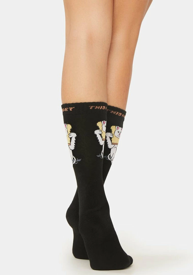 Best Sale 😀 RIPNDIP Gluten Free Crew 🧦 Socks 🛒 5 RIPNDIP Gluten Free Crew Socks