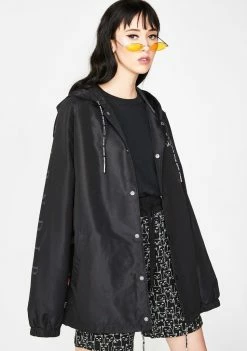 RIPNDIP Mother Fish Baby Hooded Coach Jacket