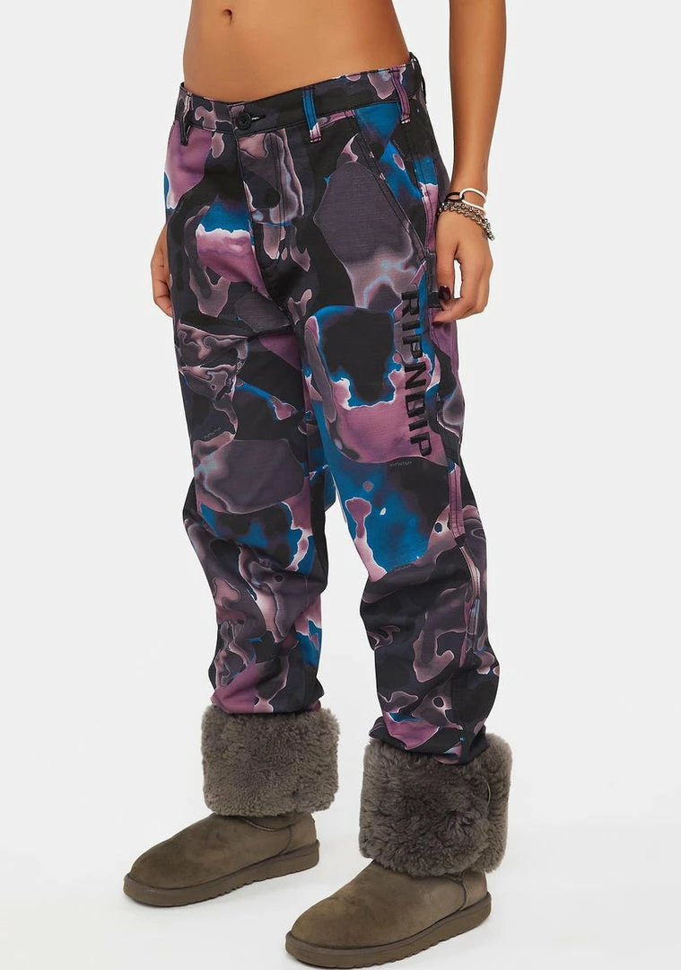 Promo 🎉 RIPNDIP Ultralight Beam Ripstop Cargo Pants Bottoms 🛒 3 RIPNDIP Ultralight Beam Ripstop Cargo Pants Bottoms
