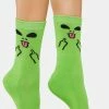 RIPNDIP Alien Face Mid Socks Socks & Tights