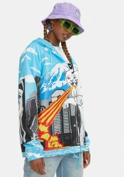 RIPNDIP Nermzilla Hooded Coach Jacket