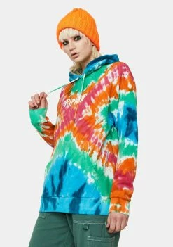 RIPNDIP Rainbow OG Prisma Tie Dye Hoodie Tops