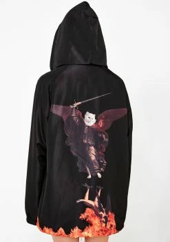 RIPNDIP Hell Pit Hooded Coach Jacket