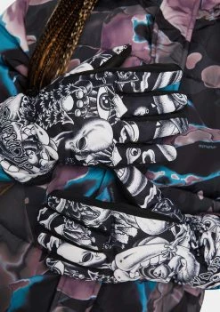 RIPNDIP Dark Twisted Fantasy Snow Gloves