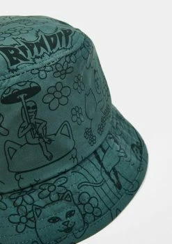 RIPNDIP Hats Scribble Bucket Hat