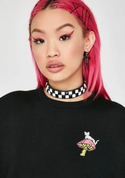 Cheap π RIPNDIP Psychedelic Knit Sweater 𧨠10 RIPNDIP Psychedelic Knit Sweater