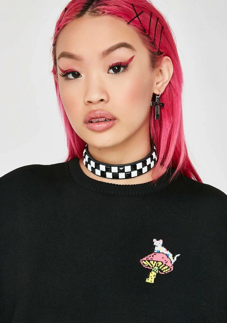 Cheap π RIPNDIP Psychedelic Knit Sweater 𧨠6 RIPNDIP Psychedelic Knit Sweater