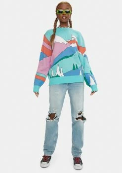 RIPNDIP Kiss The Sky Knit Sweater Tops