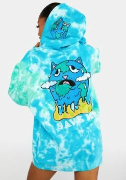 RIPNDIP Tops Save The World Embroidered Hoodie