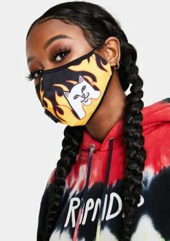 RIPNDIP Face Masks Welcome To Heck Ventilator Face Mask