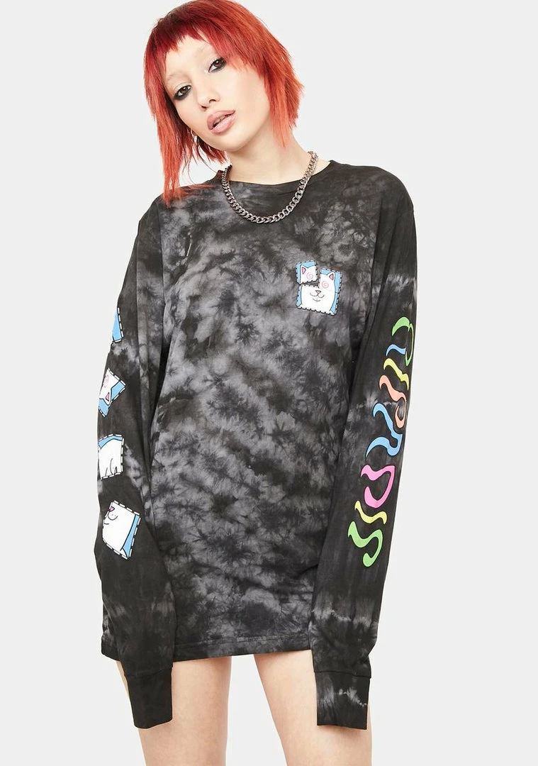 Best deal ๐ RIPNDIP Tops Acid Playdo Long Sleeve Top ๐คฉ 3 RIPNDIP Tops Acid Playdo Long Sleeve Top