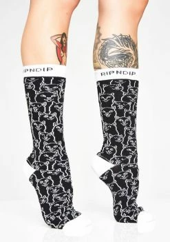 RIPNDIP Socks & Tights Nerm Crowd Socks