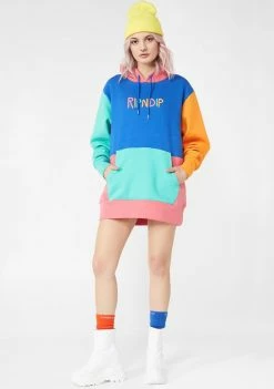 RIPNDIP Color Block Panel Hoodie