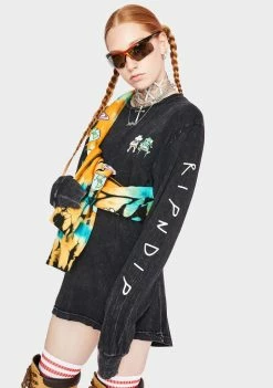 RIPNDIP Butz Up Long Sleeve Graphic Tee Tops