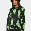RIPNDIP Alien Dance Party Knit Sweater
